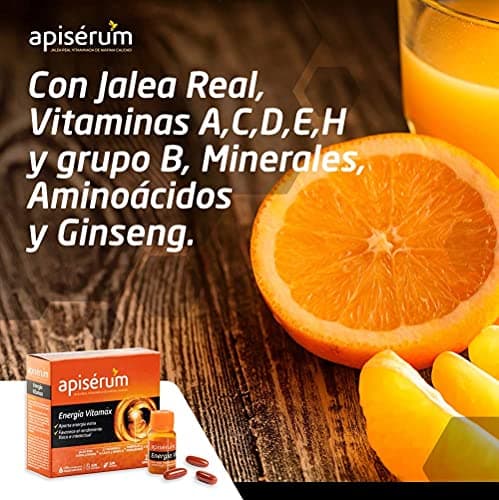 Thumbnail 2 de APISERUM Vitamax Viales Bebibles — Energía y vitalidad con jalea real