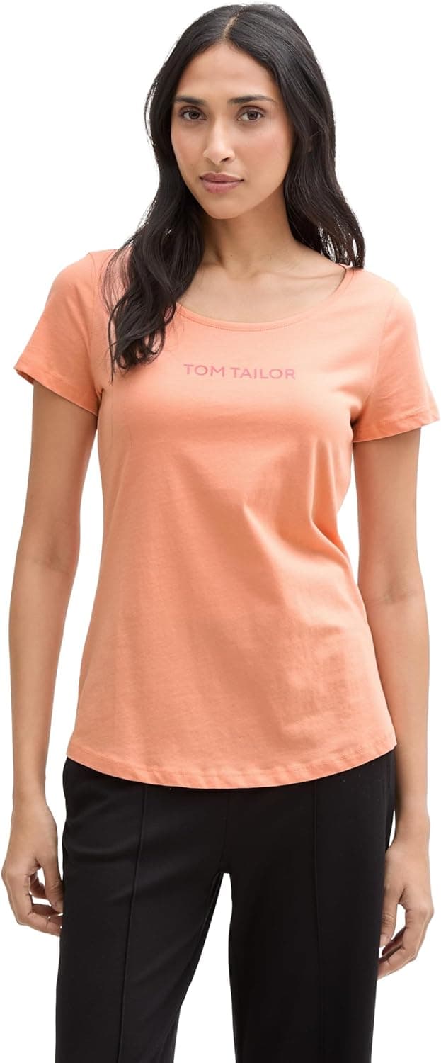 Thumbnail 6 de TOM TAILOR 1046269 T-Shirt donna in cotone con girocollo