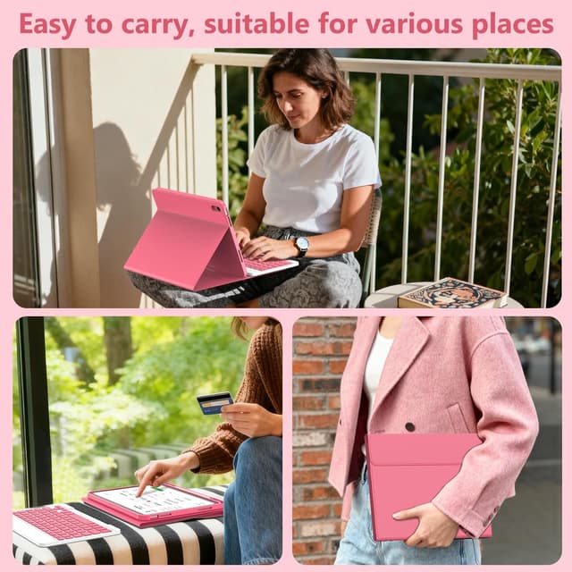 Thumbnail 6 de TQQ for iPad (A16) 11th Gen Keyboard Case 11"