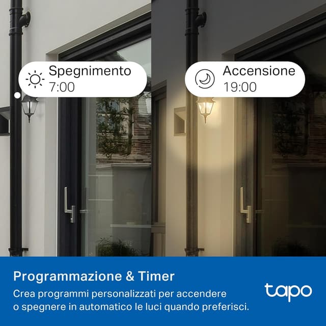 Thumbnail 6 de Tapo L430C lampadina smart E14 multicolore (Alexa/Google) con Sync-to-Music e timer, 4 pezzi