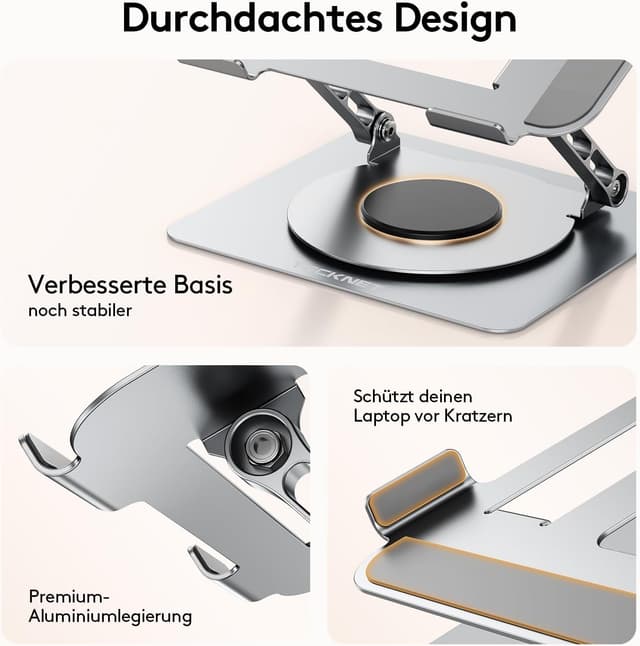 Thumbnail 5 de TECKNET 360° Laptop Ständer Höhenverstellbar