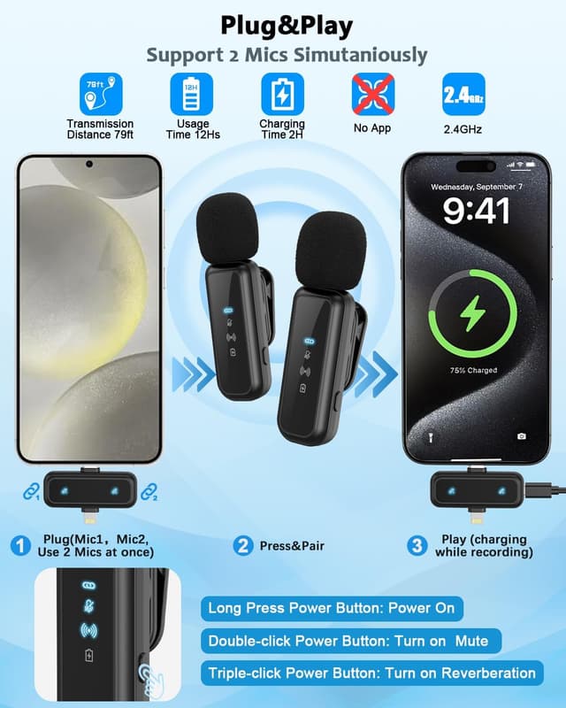 Thumbnail 2 de Vlogging Kit 63” Auto Face Tracking