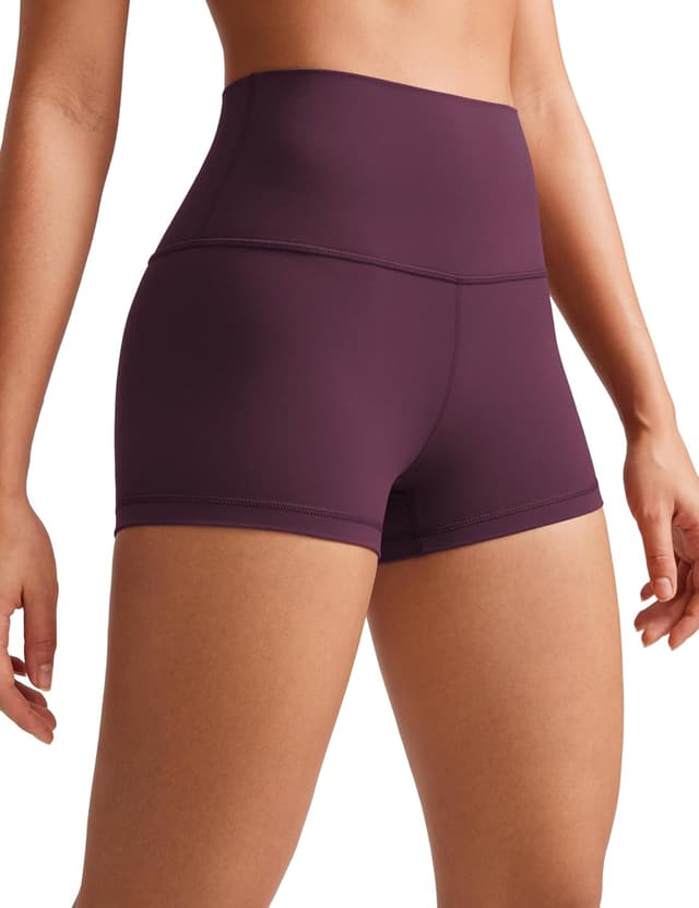 Detalle de CRZ YOGA pantaloncini yoga donna Butterluxe (vita alta) per allenamento, running e lounge