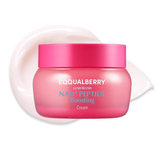 Detalle de EQQUALBERRY NAD+ Peptide Cream 5%