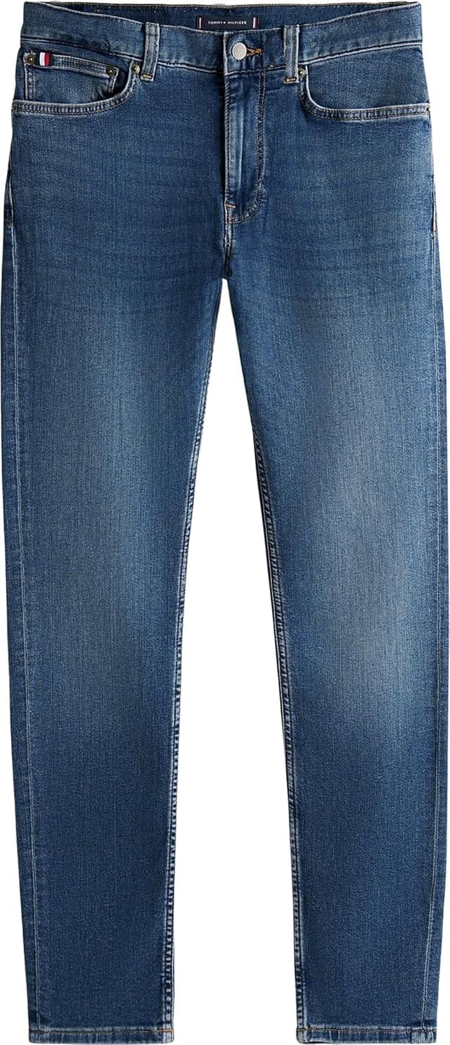 Detalle 2 de Tommy Hilfiger Men’s Bleecker Flex Mohave Indigo Slim Fit Jeans
