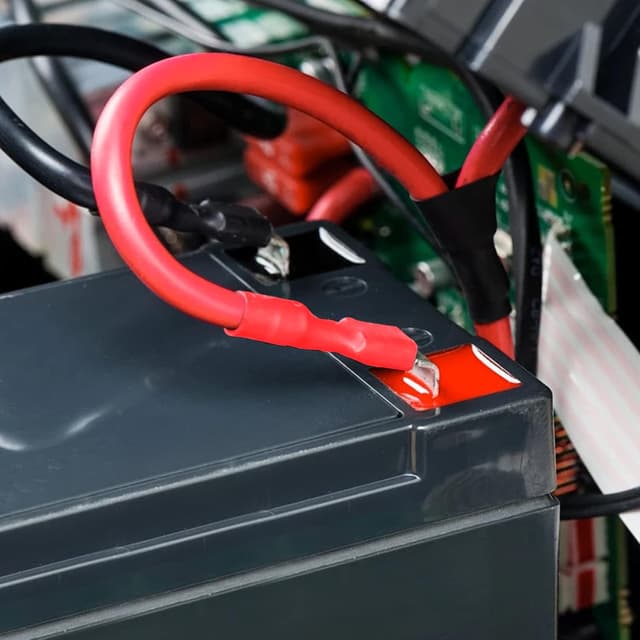 Thumbnail 6 de JatilEr 2 x 12V Battery Cables (5AWG/16mm²), 50cm with M8 ring terminals