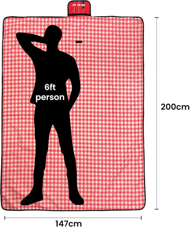 Thumbnail 2 de Kimm & Miller Coca-Cola Picnic blanket 200x147 cm