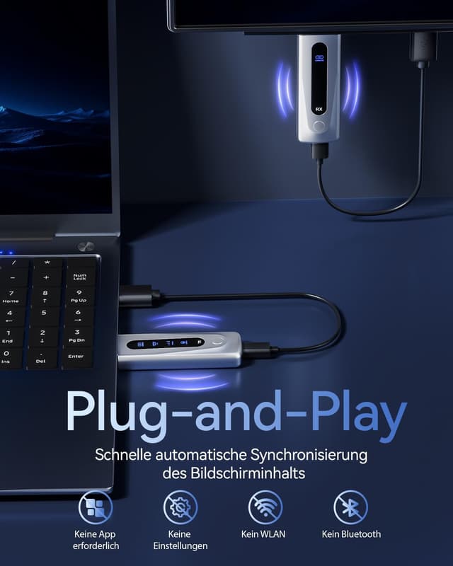 Thumbnail 1 de 2025 HDMI Transmitter 100 m