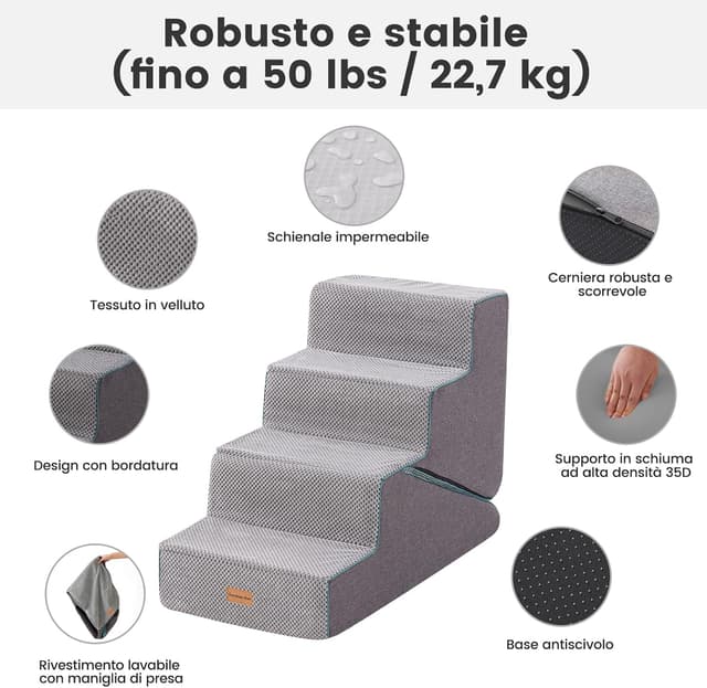 Detalle 1 de Gardner Pet scala 2 in 1 4 gradini