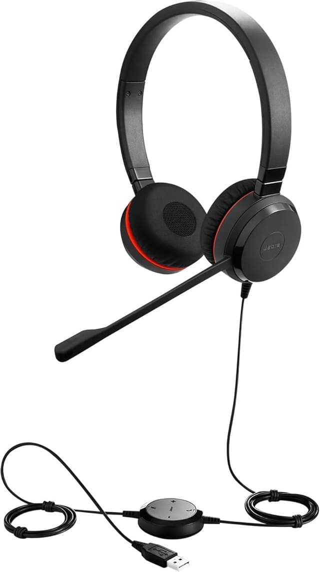 Detalle de Jabra Evolve 30 II Auriculares para Teams con micrófono 🔊