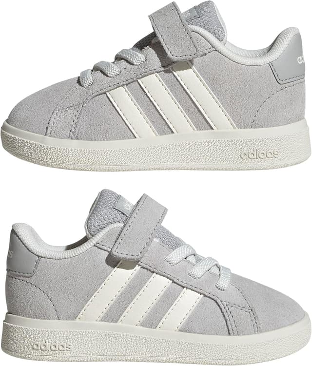 Detalle de adidas Unisex Kids Grand Court 2.0 Kids Schuh – mit Klettverschluss für unkomplizierten Alltag