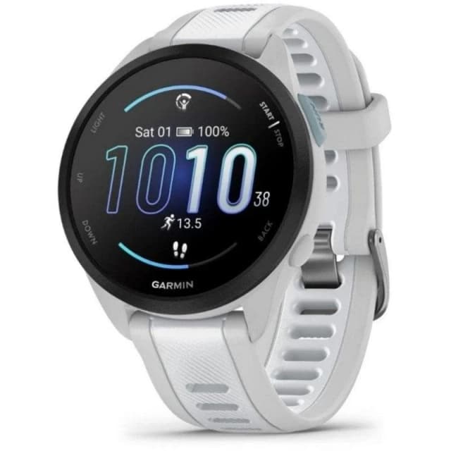 Detalle de Garmin Forerunner 165 Reloj GPS 43 mm blanco
