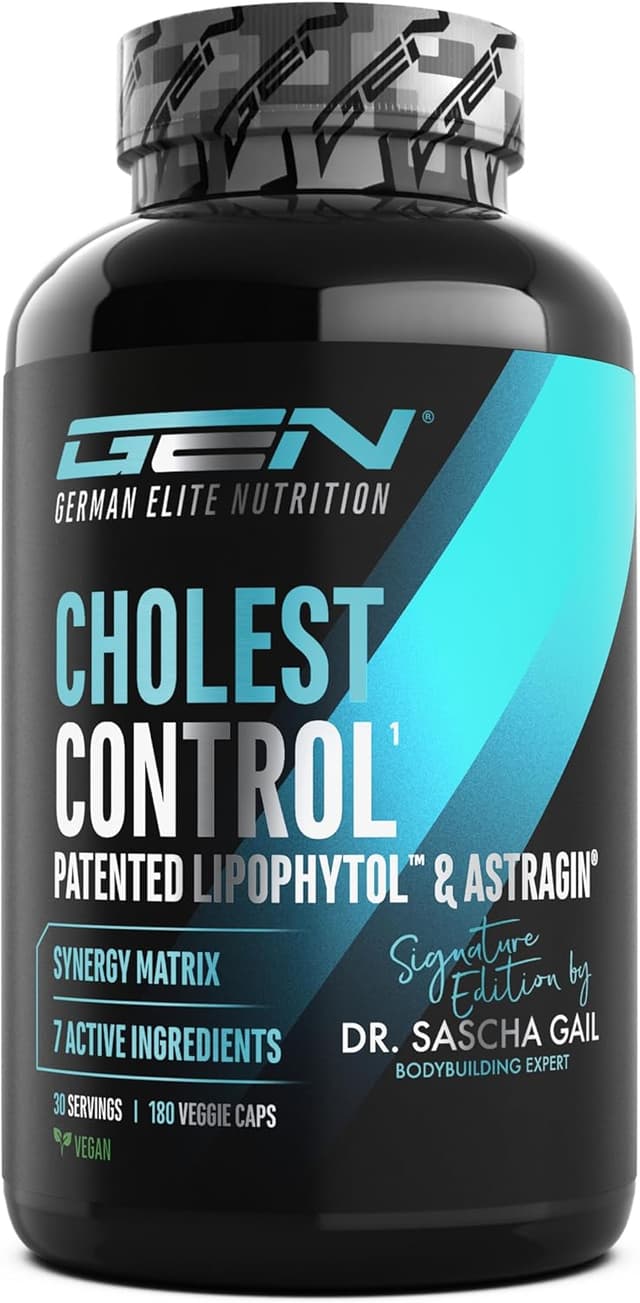 Detalle de Cholest Control 180 gélules — complexe de stérols végétaux et extraits standardisés (lipophytol, bergamote, ail noir, artichaut)