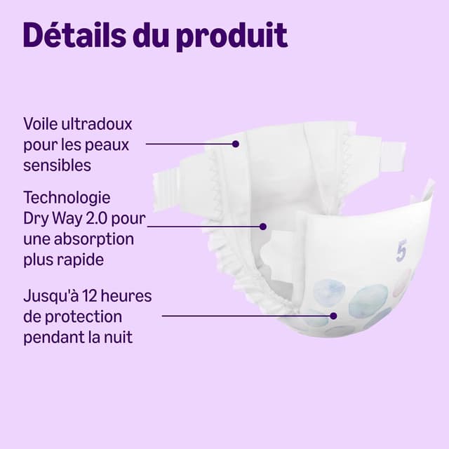 Thumbnail 2 de By Amazon Couches Ultra Absorbantes Taille 5