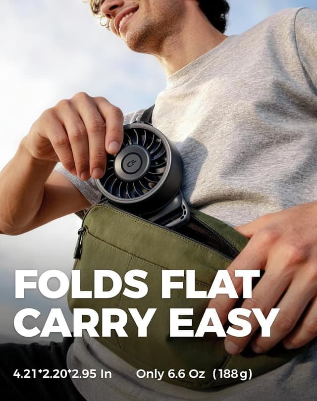 Detalle de Diveblues Turbo Fan 12 hours USB-C portable