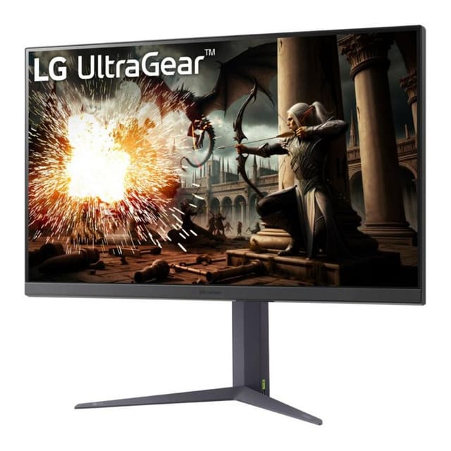 Detalle de LG 32GS75QX-B monitor gaming 180 Hz QHD