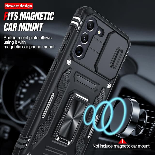 Thumbnail 5 de LeYi Galaxy S21 FE Ring Stand Case