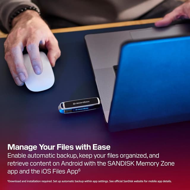 Thumbnail 6 de SanDisk DJ Unidad Flash 512GB USB-A/C - Velocidad 1000MB/s