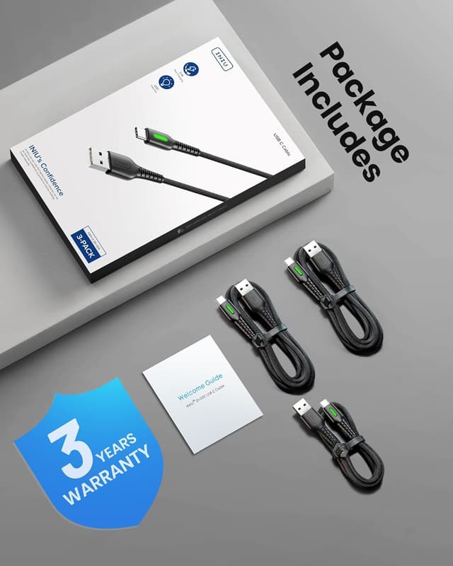 Thumbnail 5 de INIU USB to C Fast Charge 3.1A Cable