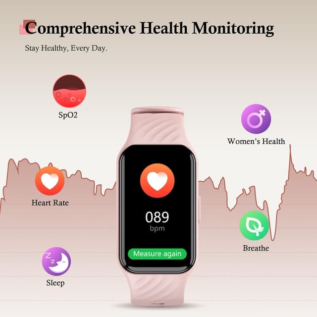 Thumbnail 4 de Smart Watch for Women 1.47-inch fitness watch
