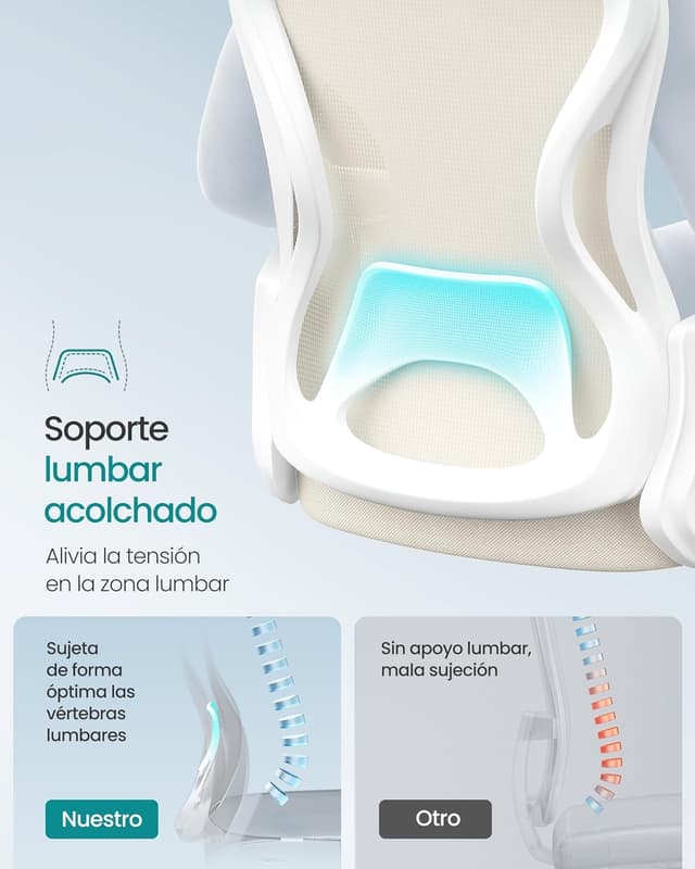 Thumbnail 3 de SONGMICS Silla ergonómica OBN043LH02
