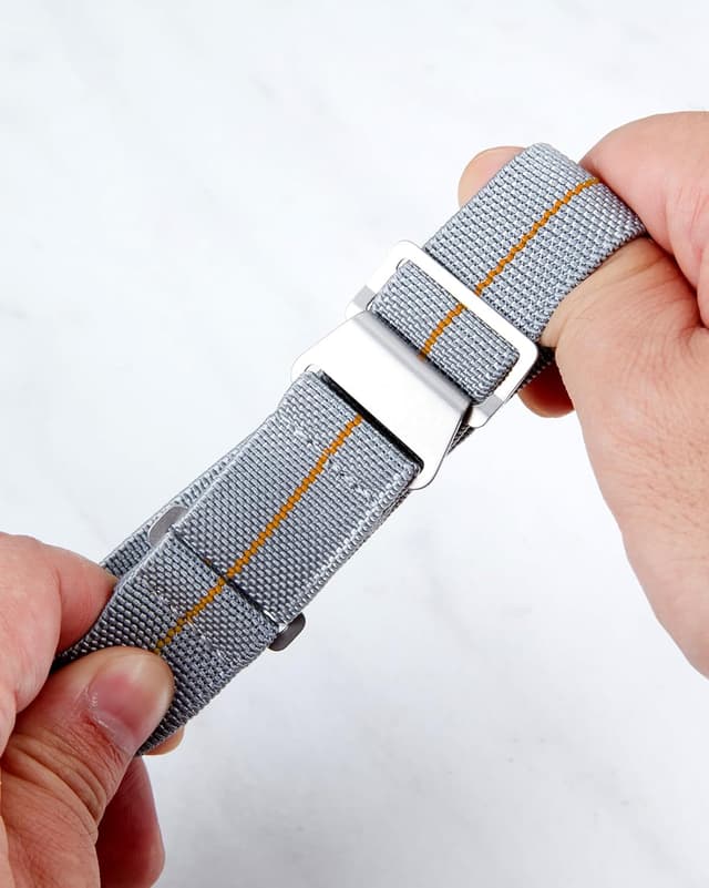 Thumbnail 1 de BINLUN Bracelet Montre Élastique nylon Marine Nationale 18/20/22 mm