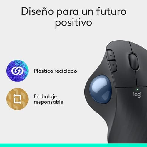 Thumbnail 8 de Logitech ERGO M575S ratón ergonómico inalámbrico