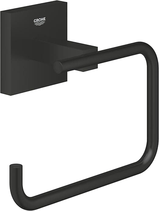 Imagen de GROHE Start Cube Quickfix - Portarrollos de Metal Negro 🖤 en OfertitasTOP