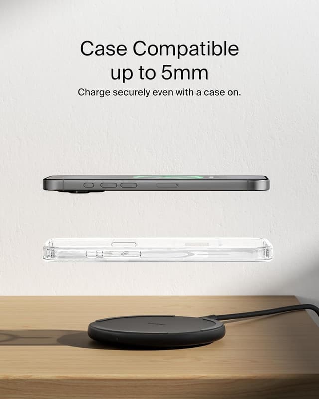 Detalle de Belkin Wireless Charging Pad 15W Qi