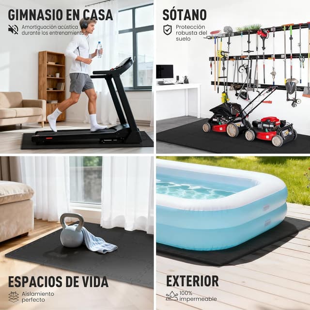 Detalle de Ultrasport Suelo Gimnasio EVA Puzzle 5 m²