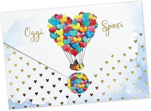 Imagen de LINA OFFICINE GRAFICHE CREATIVE 96-256 ✉️ Tarjeta de felicitación boda en OfertitasTOP