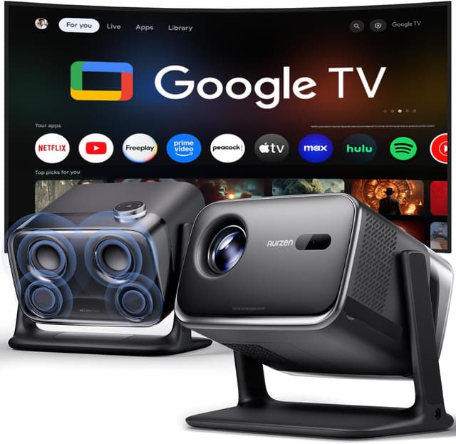 Detalle de Aurzen BOOM mini 20W smart movie projector 📽