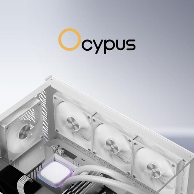 Detalle de Ocypus Delta F12 120-mm PC-Lüfter (4-Pin PWM) mit bis zu 2.000 U/min