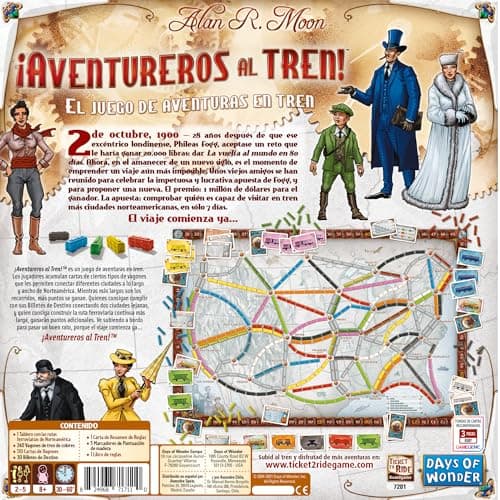 Detalle 2 de Days of Wonder Aventureros al Tren