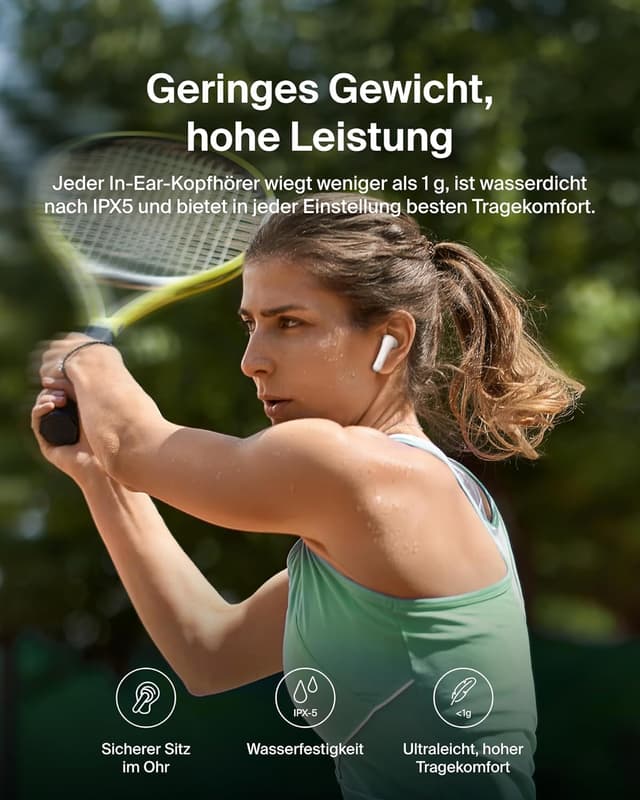 Thumbnail 4 de Belkin SoundForm Rhythm ANC Earbuds