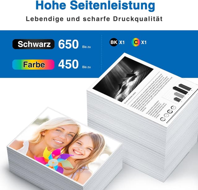 Detalle 2 de st@r ink 301 XL Multipack für HP 301