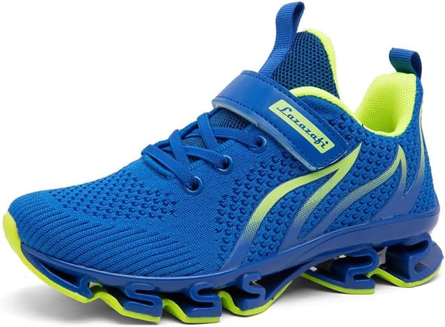 Thumbnail 6 de LAZAZAFI Kinder Sneaker für Jungen und Mädchen – leichte, atmungsaktive Outdoor-Sportschuhe mit Klettverschluss