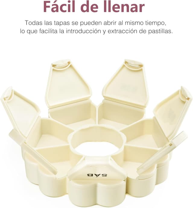 Thumbnail 5 de MOLN HYMY Pastillero Semanal 7 Días