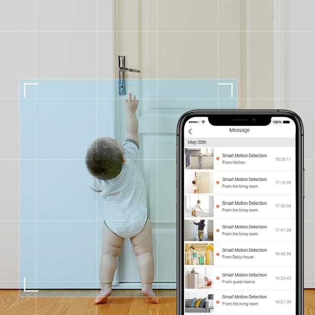 Detalle de EZVIZ C1C 2 Pack 1080p indoor security camera