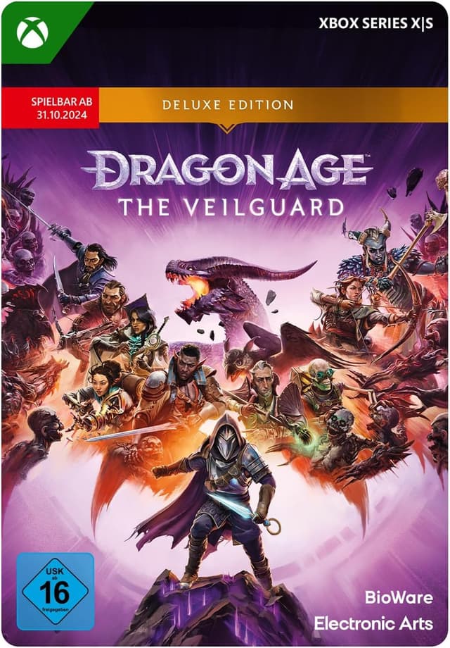 Detalle de Dragon Age The Veilguard Deluxe Edition code