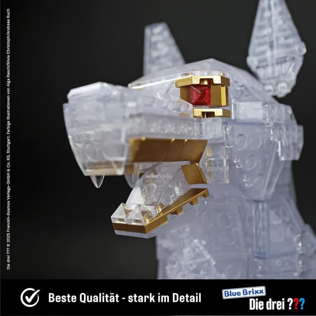 Detalle 2 de BlueBrixx Pro 108499 Karpatenhund mit 1027 Steinen