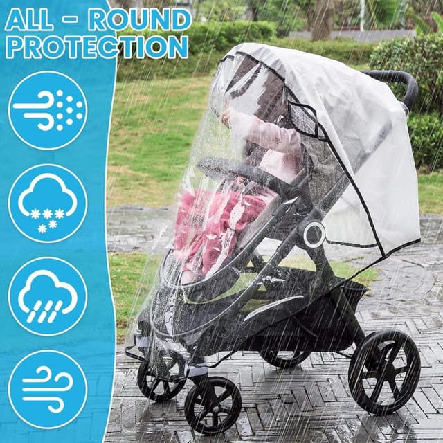 Detalle 1 de Universal Rain Cover for Pushchairs