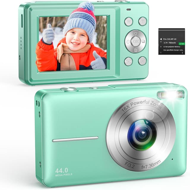 Thumbnail 4 de Purple Digital Camera 44MP 1080P