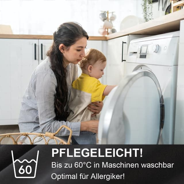 Detalle 2 de Beqnat Kissenbezug 40 x 80 2er Set