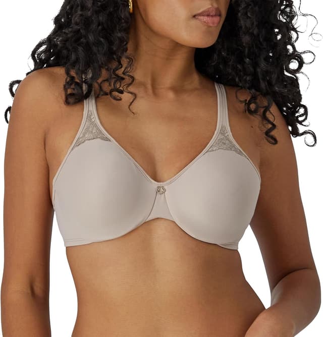 Detalle de Bali Women’s Minimizer Bra with Underwire, No-Sew Cups and Triple-Back Hook Closure