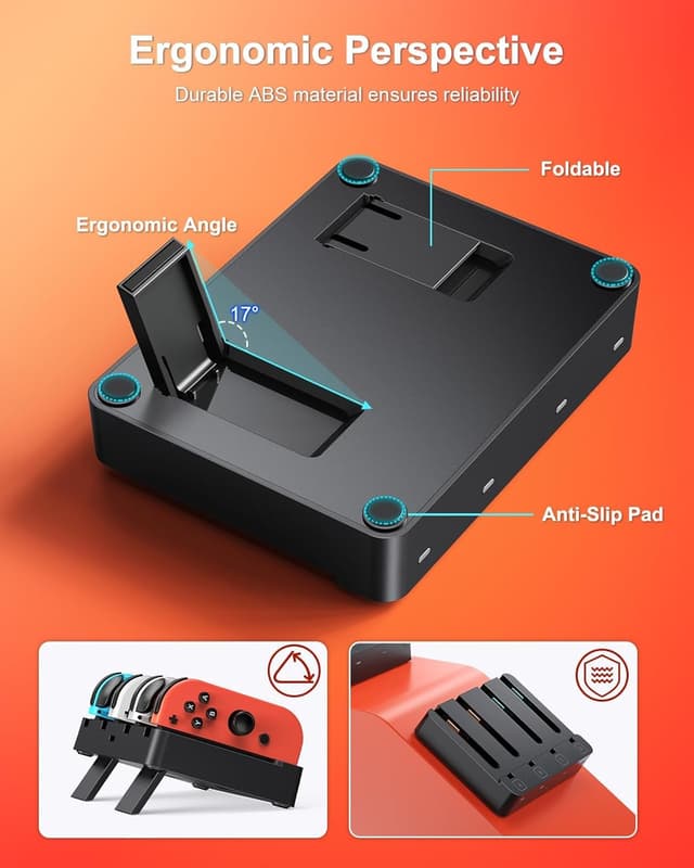 Thumbnail 6 de FYOUNG Switch 2 Controller Charger Dock 8-in-1