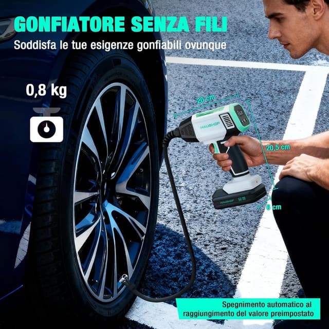 Thumbnail 2 de HAUSHOF Compressore Aria 150 PSI