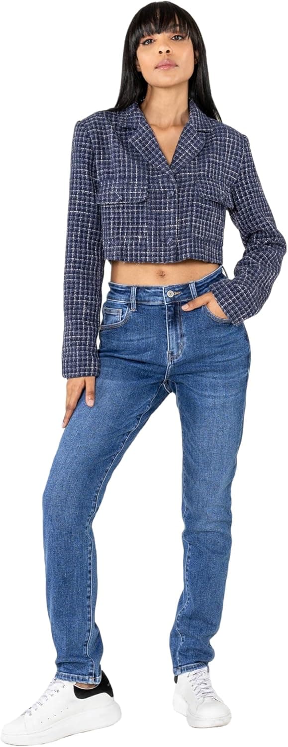 Thumbnail 4 de Nina Carter YY305 Damen High-Waist Mom Jeans