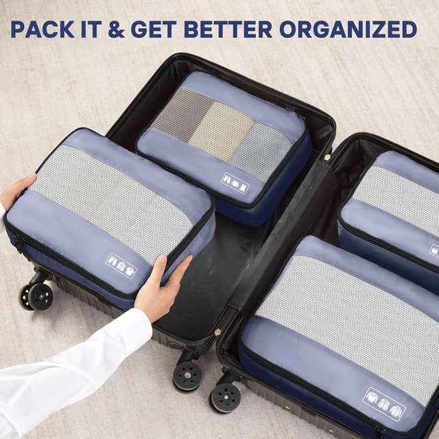 Thumbnail 5 de MURISE Organisateur de Valise 8 Pièces