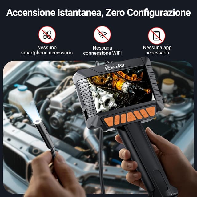 Thumbnail 3 de Ferdiiz Endoscopio Digitale Industriale HD 1080P